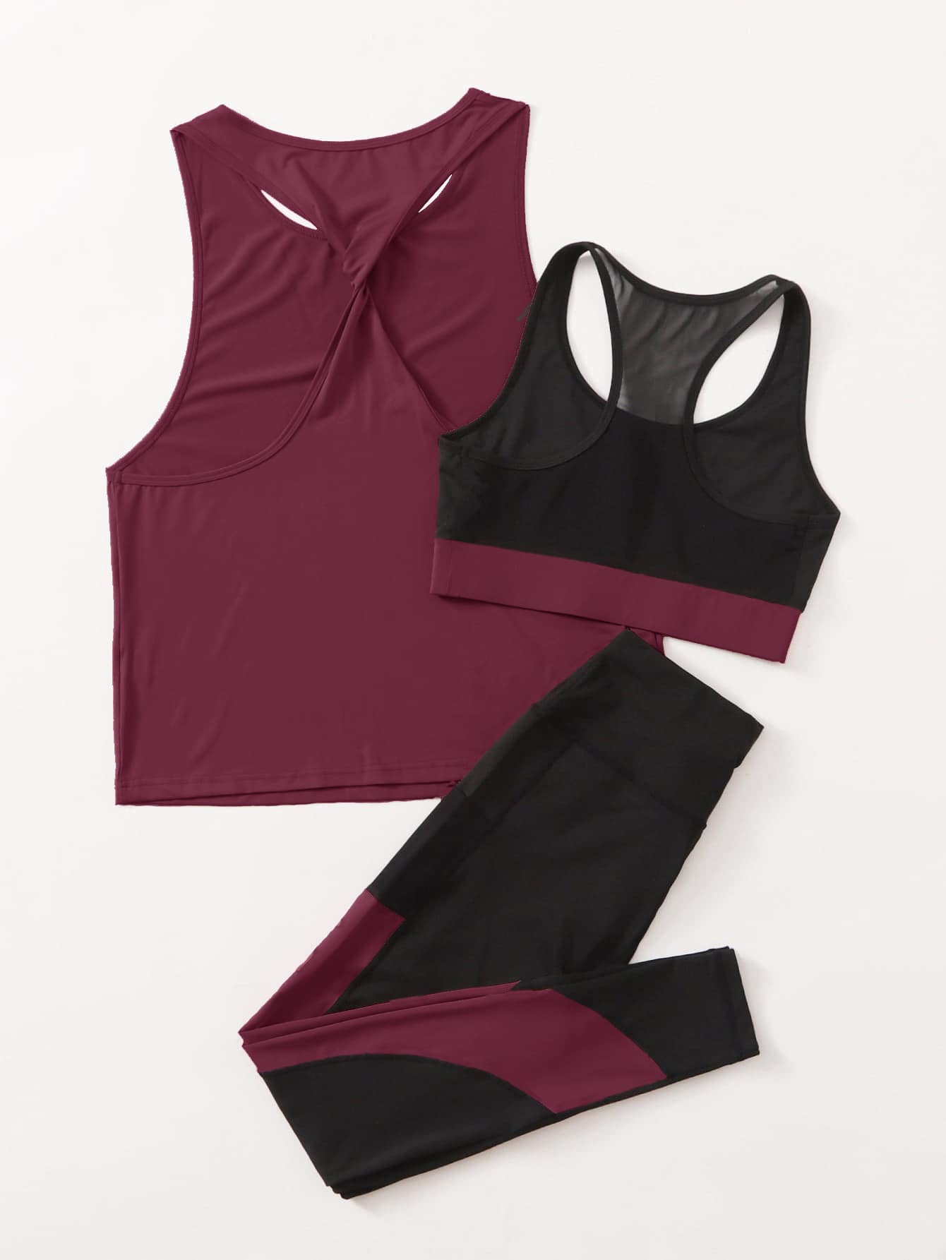 Conjunto Academia 3 Peças Marcela