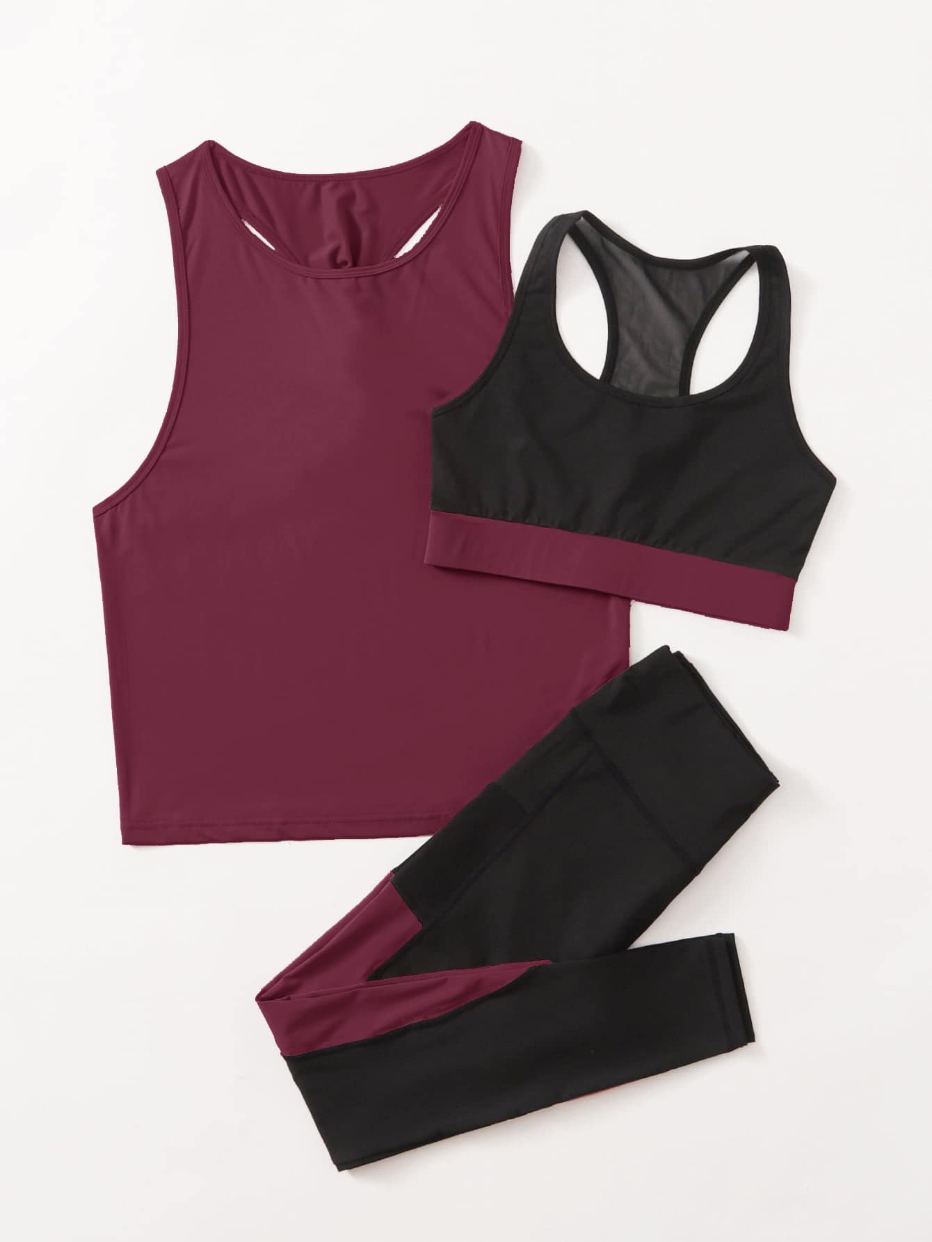 Conjunto Academia 3 Peças Marcela