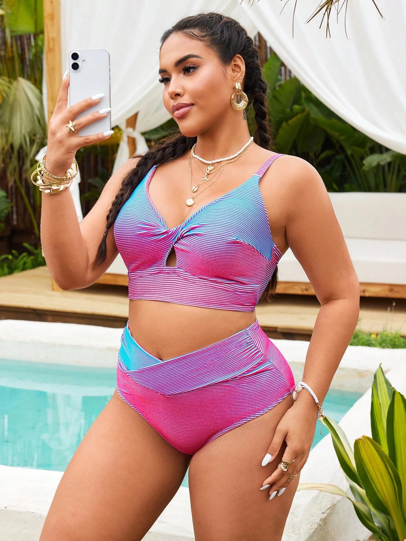 Conjunto 2 Peças Sexy Plus Size