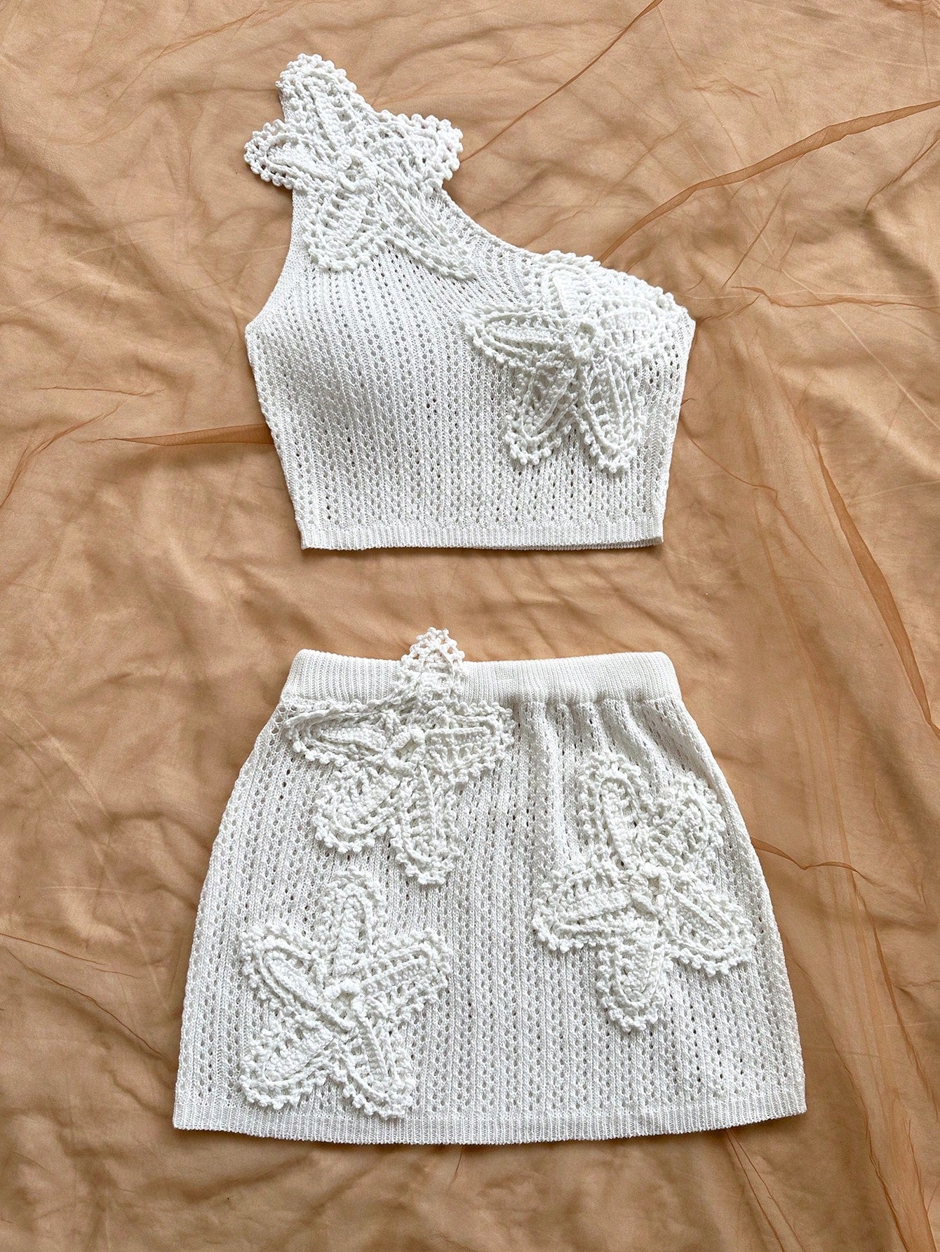 Conjunto Praiano Crochê Alice