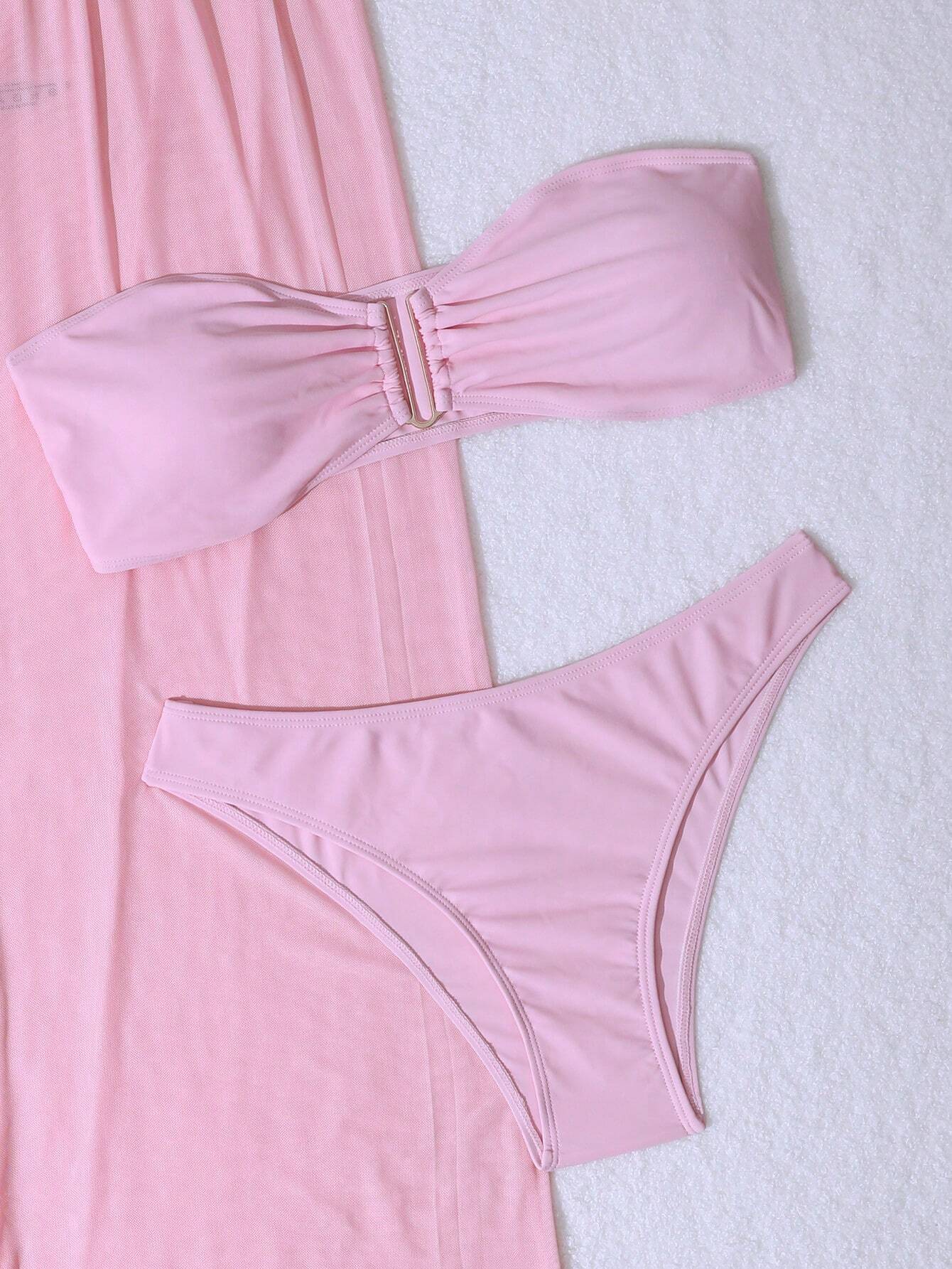 Conjunto Biquíni 3 Peças Elegante Choe