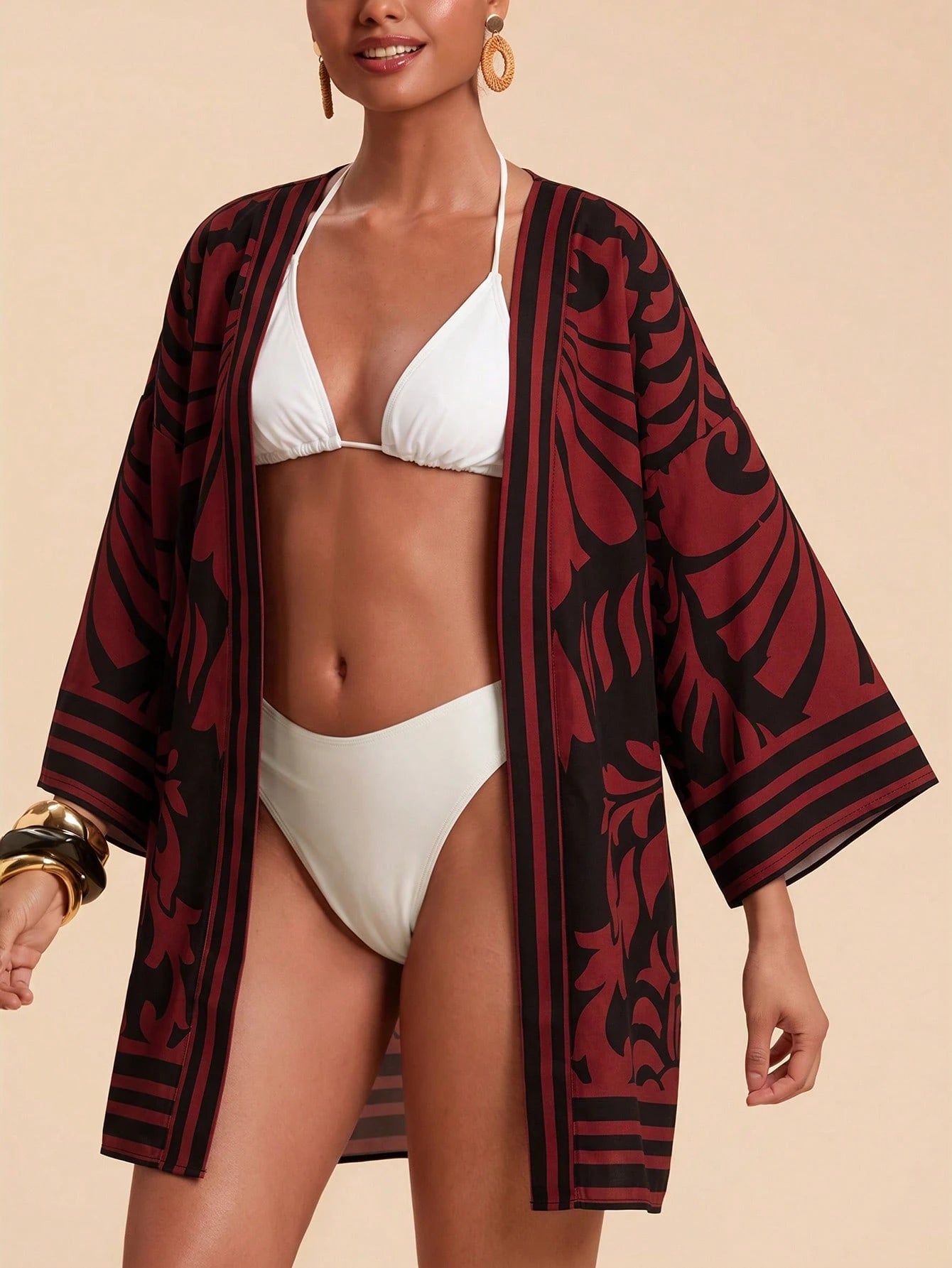 Kimono Luxo Verão Nina