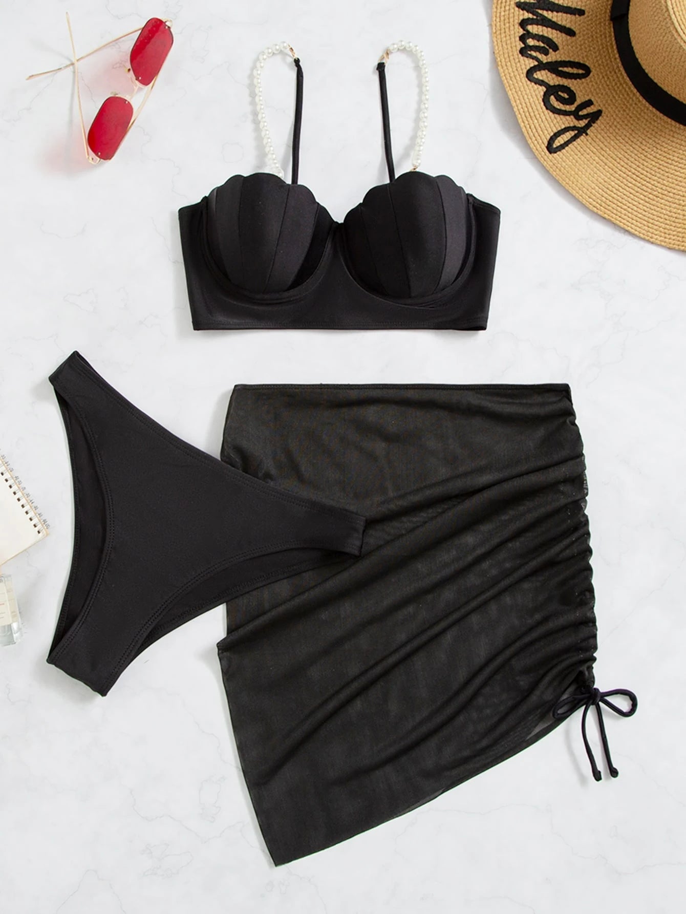 Conjunto de Biquíni 3 Peças Grace
