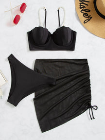 Conjunto de Biquíni 3 Peças Grace