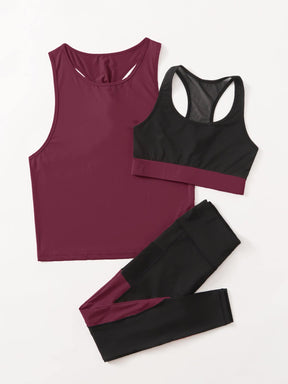 Conjunto Academia 3 Peças Marcela