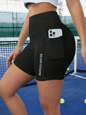 Shorts Esportivos Com Bolso Emma