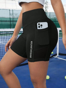 Shorts Esportivos Com Bolso Emma 