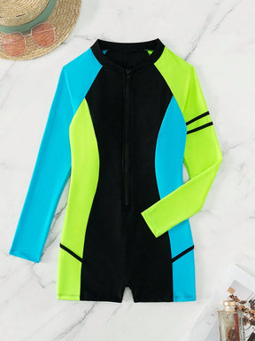 Maiô Esporte com Zíper Aurora 