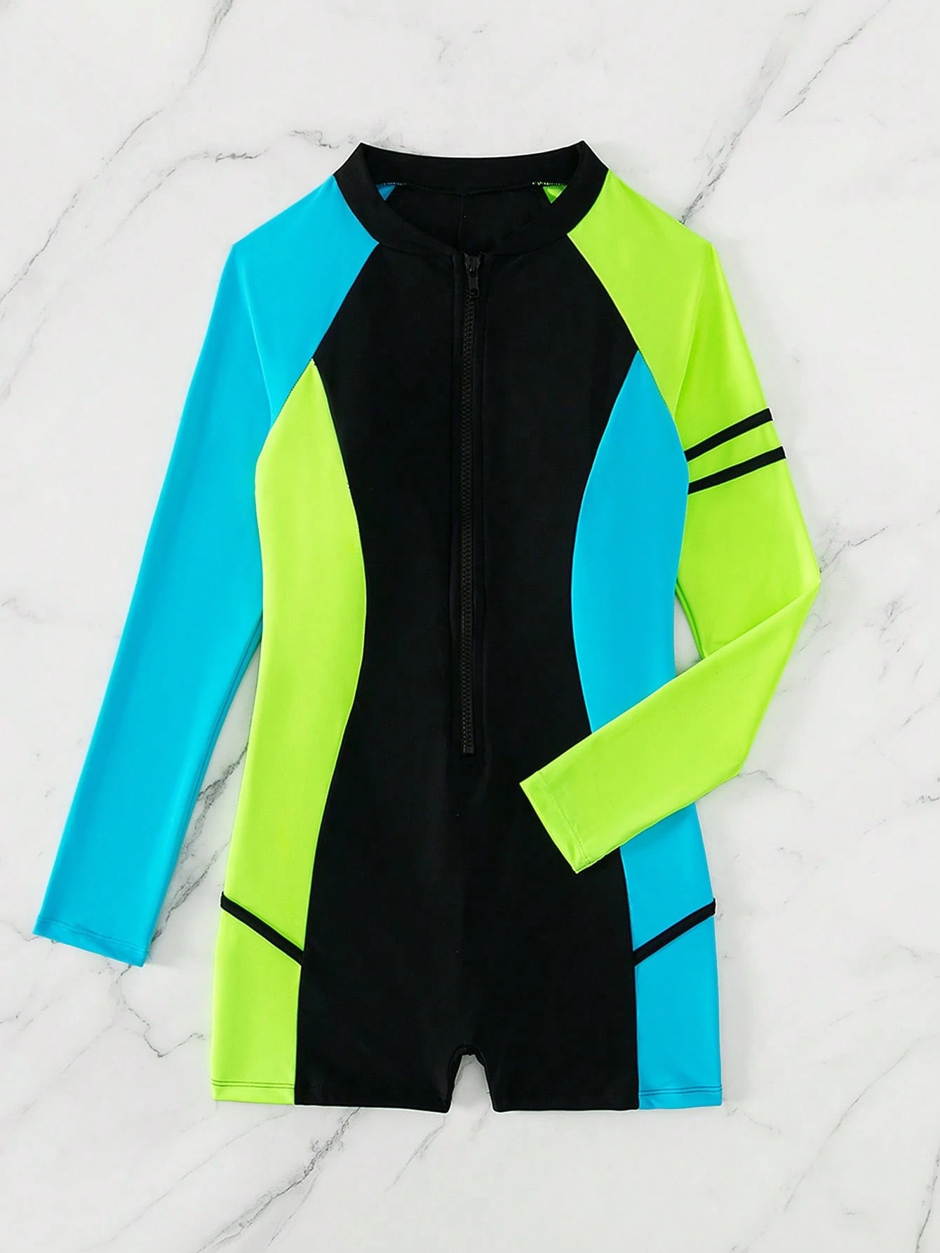 Maiô Esporte com Zíper Aurora 