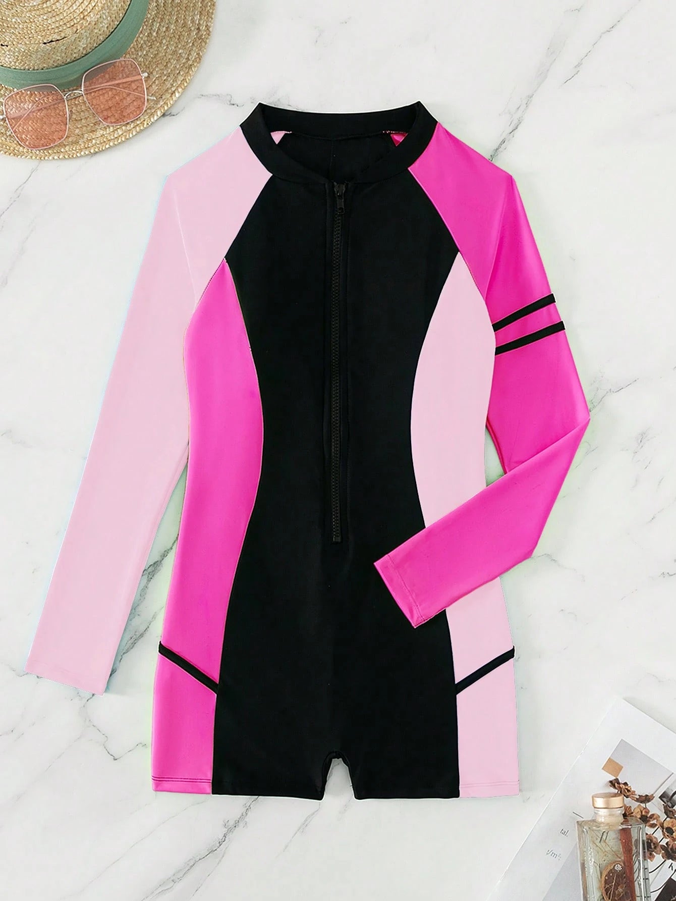 Maiô Esporte com Zíper Aurora 