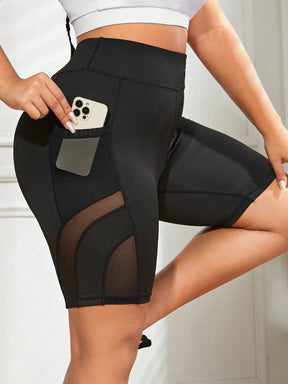 Shorts Plus Size Com Bolso Maria