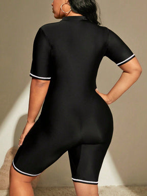 Maiô Hidroginástica Plus Size Binding G4