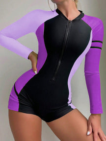 Maiô Esporte com Zíper Aurora 