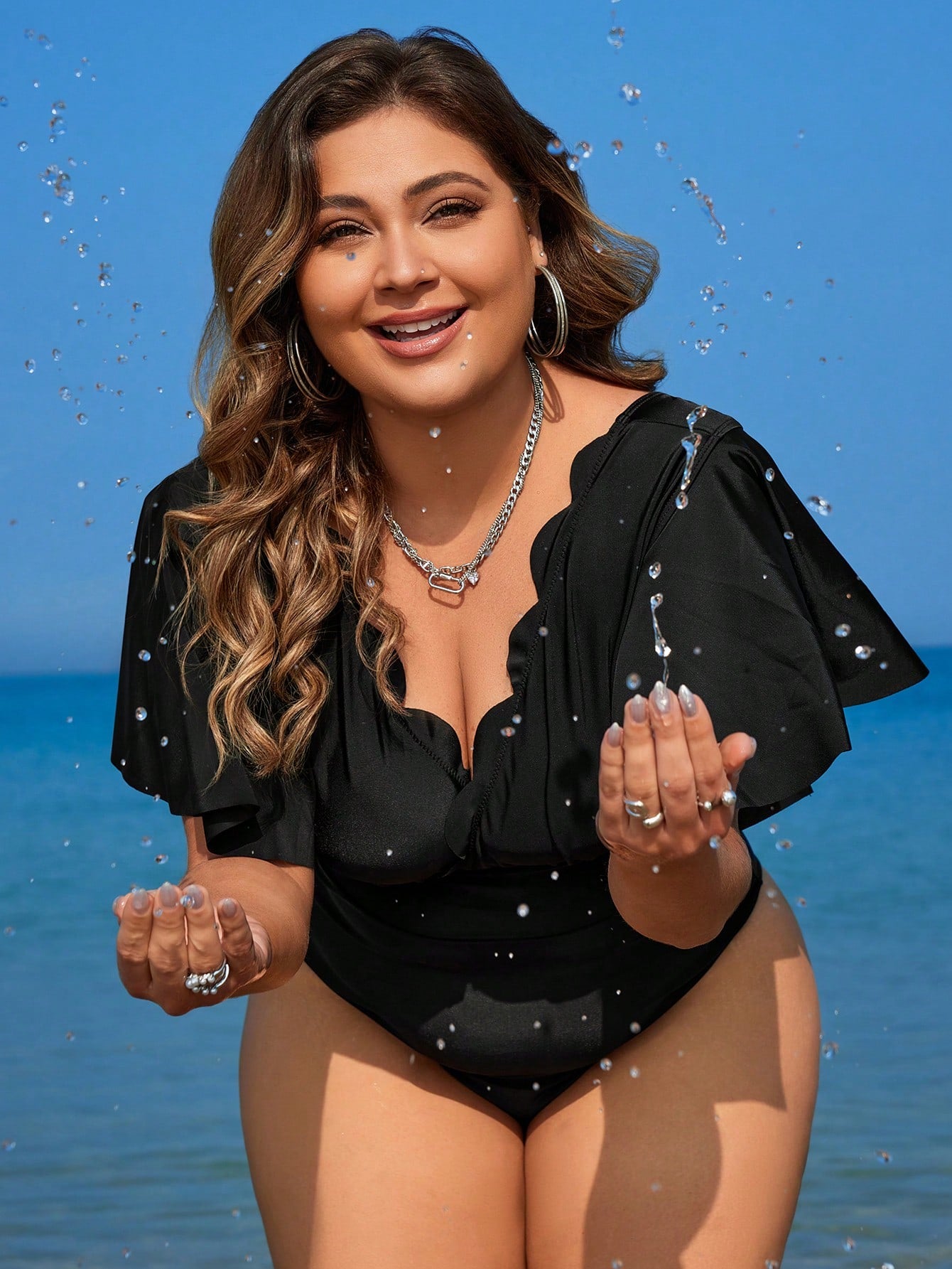 Maiô  Plus Size Lóvani