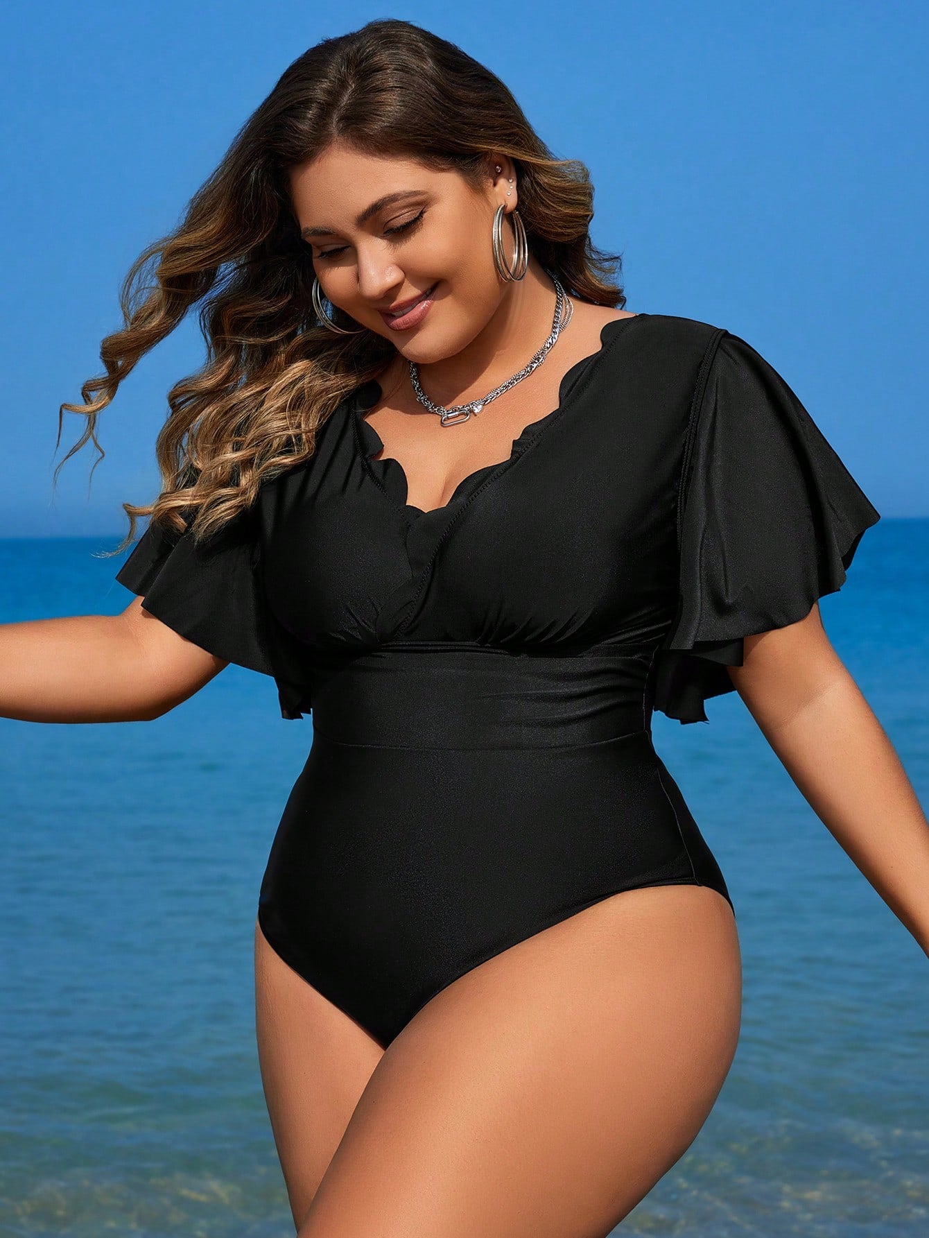 Maiô  Plus Size Lóvani