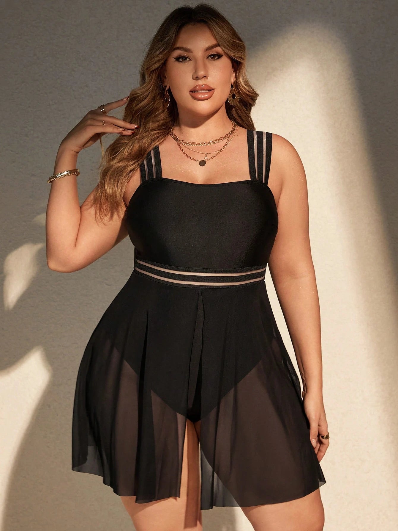 Maiô Vestido Plus Size Simone