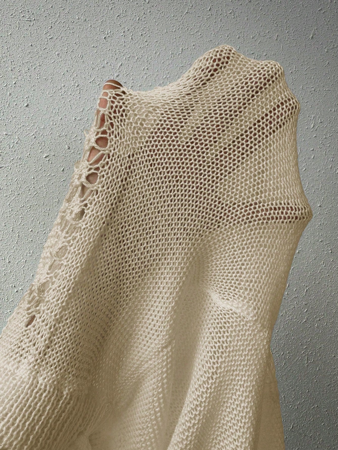 Calça Saída de Praia Crochê Tricotada M