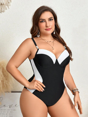 Maiô Elegante Plus Size Eva