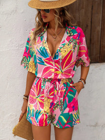 Conjunto Feminino Casual Estampado GG