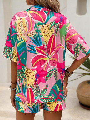 Conjunto Feminino Casual Estampado GG