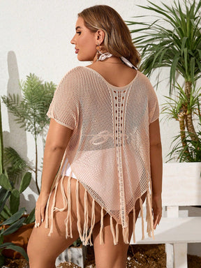 Saída de Praia Plus Size Zareli