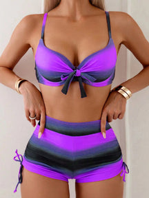 Conjunto Biquíni Shorts 2 Peças Laço Liz