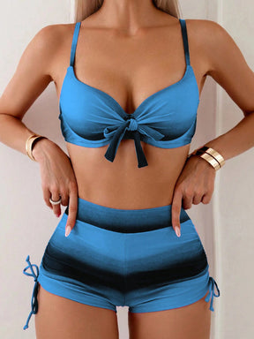 Conjunto Biquíni Shorts 2 Peças Laço Liz