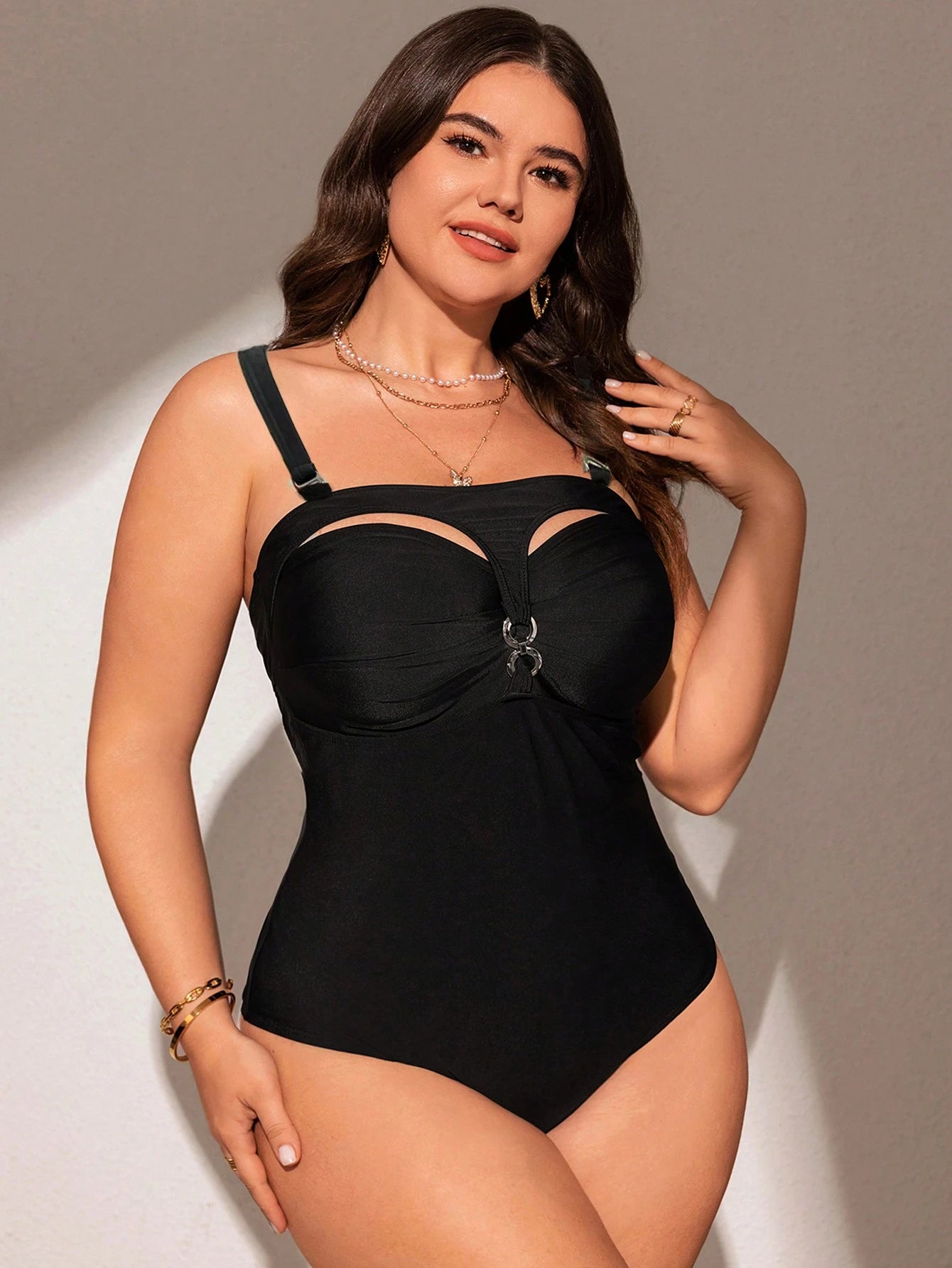 Maiô Vestido Plus Size Kaliri