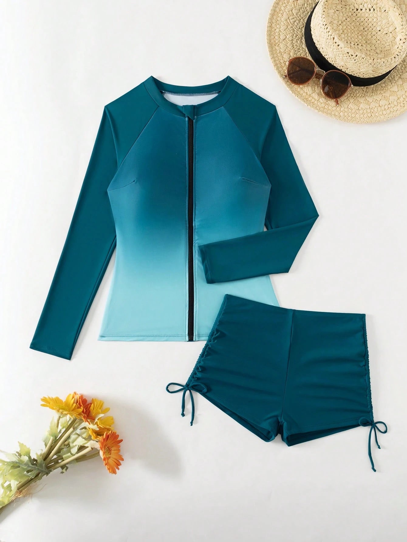 Tankini Esporte com Zíper