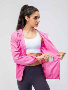 Corta Vento Leve de Secagem Rápida e Resistente