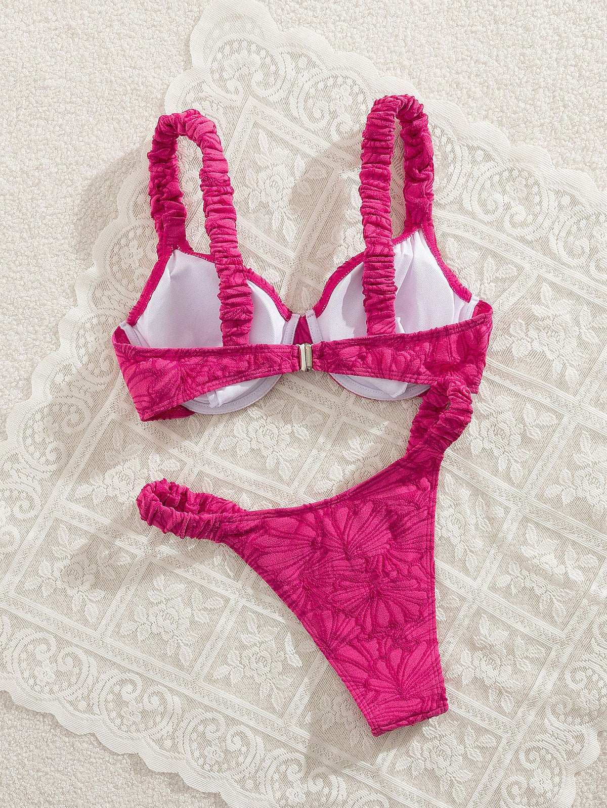 Biquíni Floral Texturizado