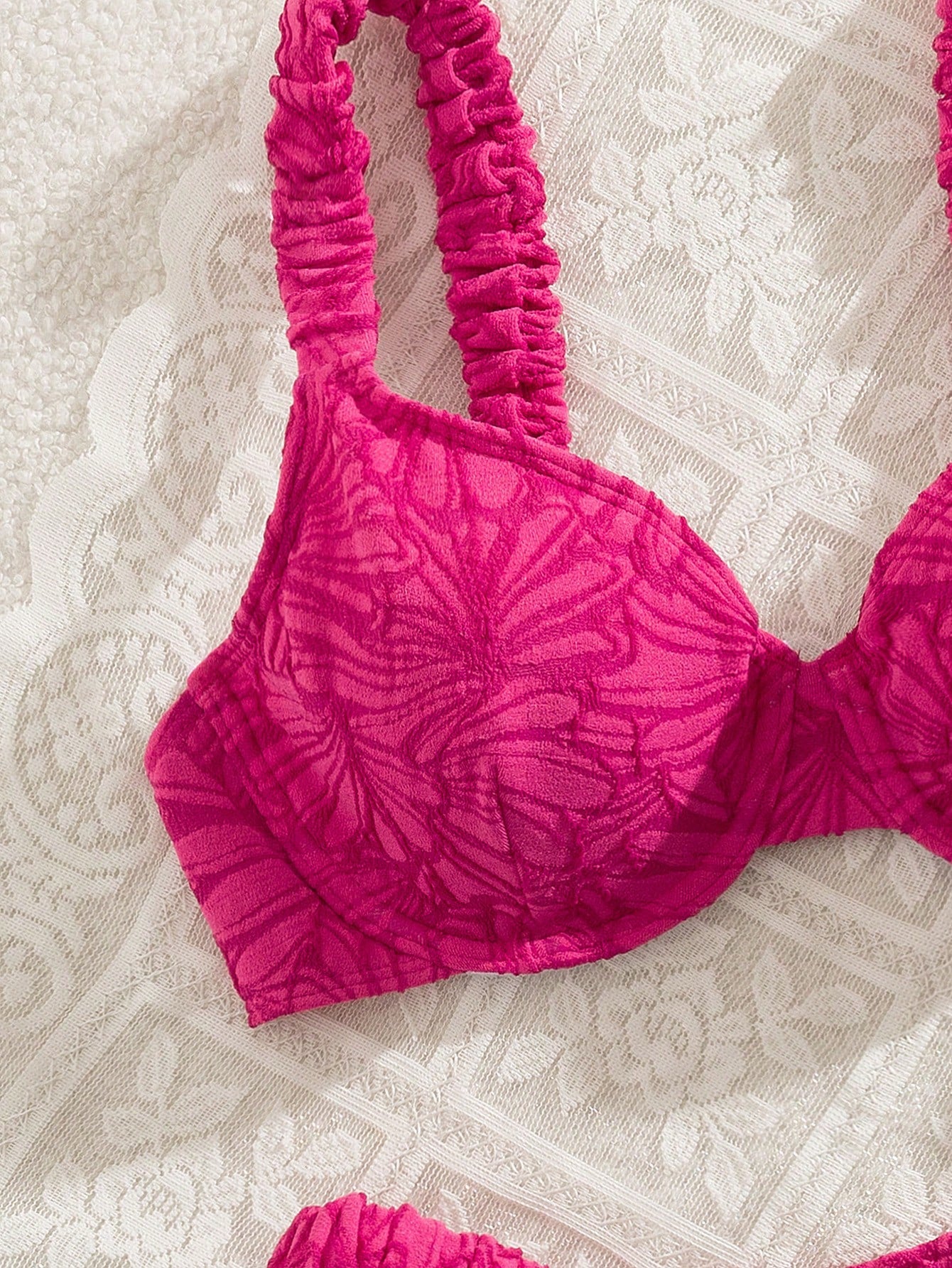 Biquíni Floral Texturizado