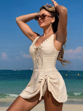 Tankini Luxo Vestido Damasco