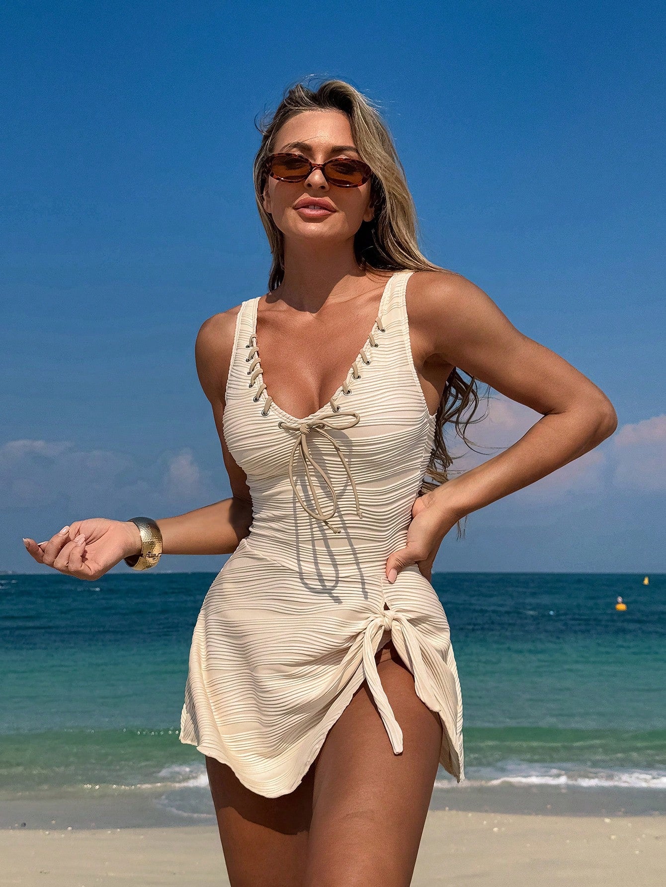 Tankini Luxo Vestido Damasco