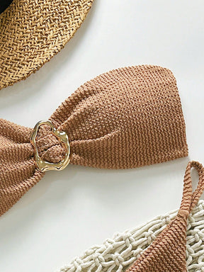 Biquíni Tomara que Caia com Detalhe Metálico 