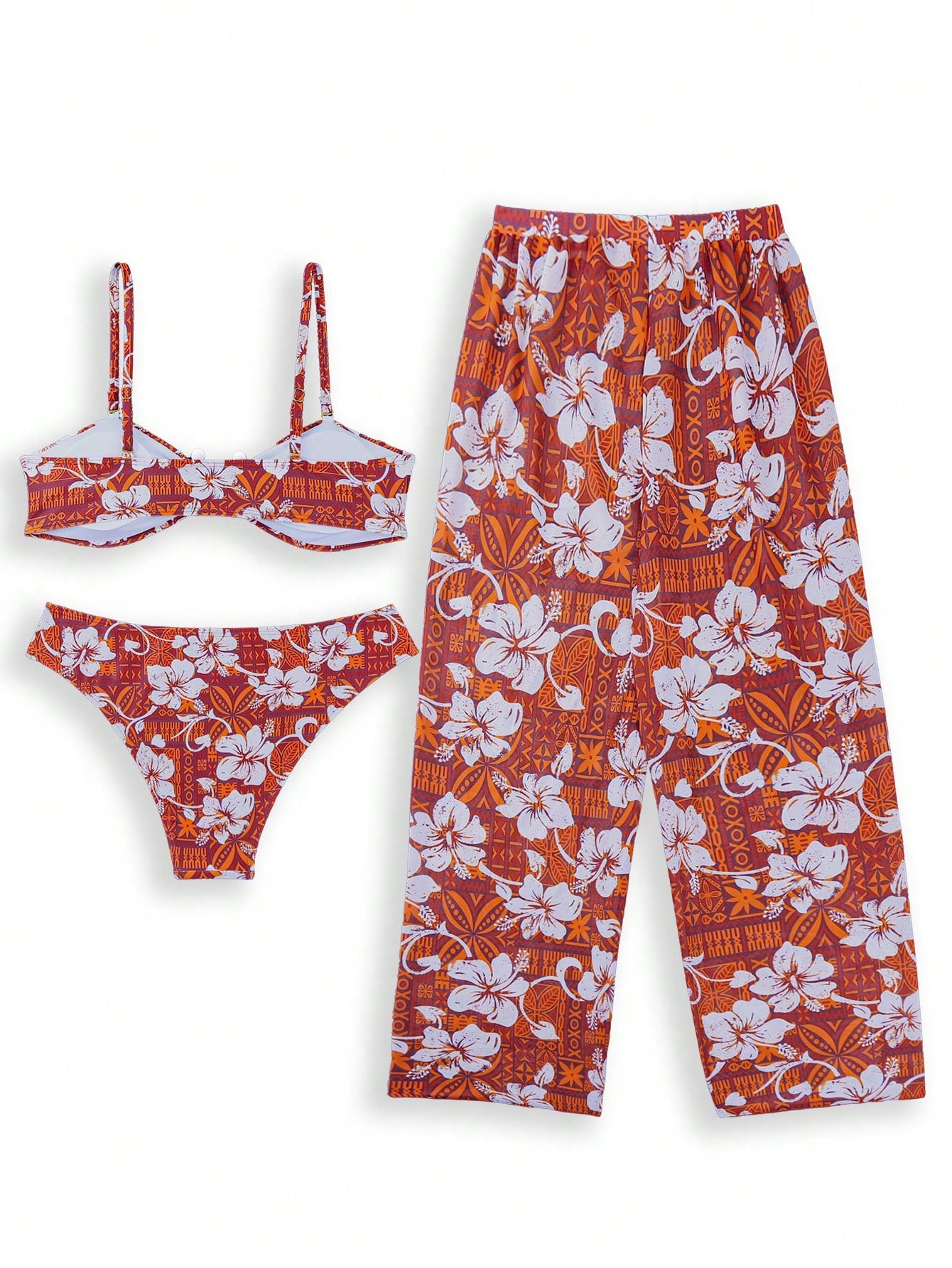 Conjunto Biquíni 3 Peças Solinna