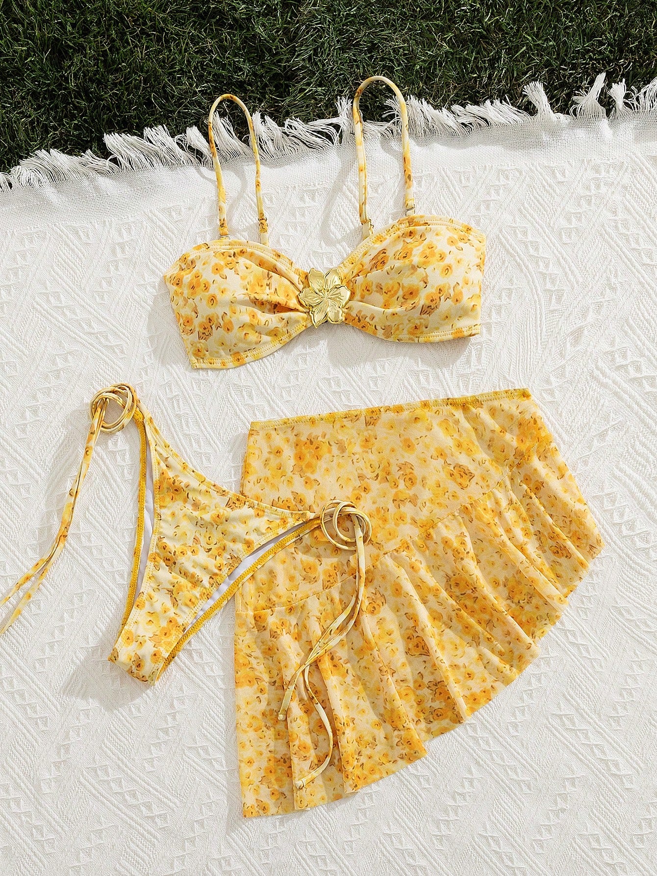 Conjunto Biquíni  3 Peças Ysola