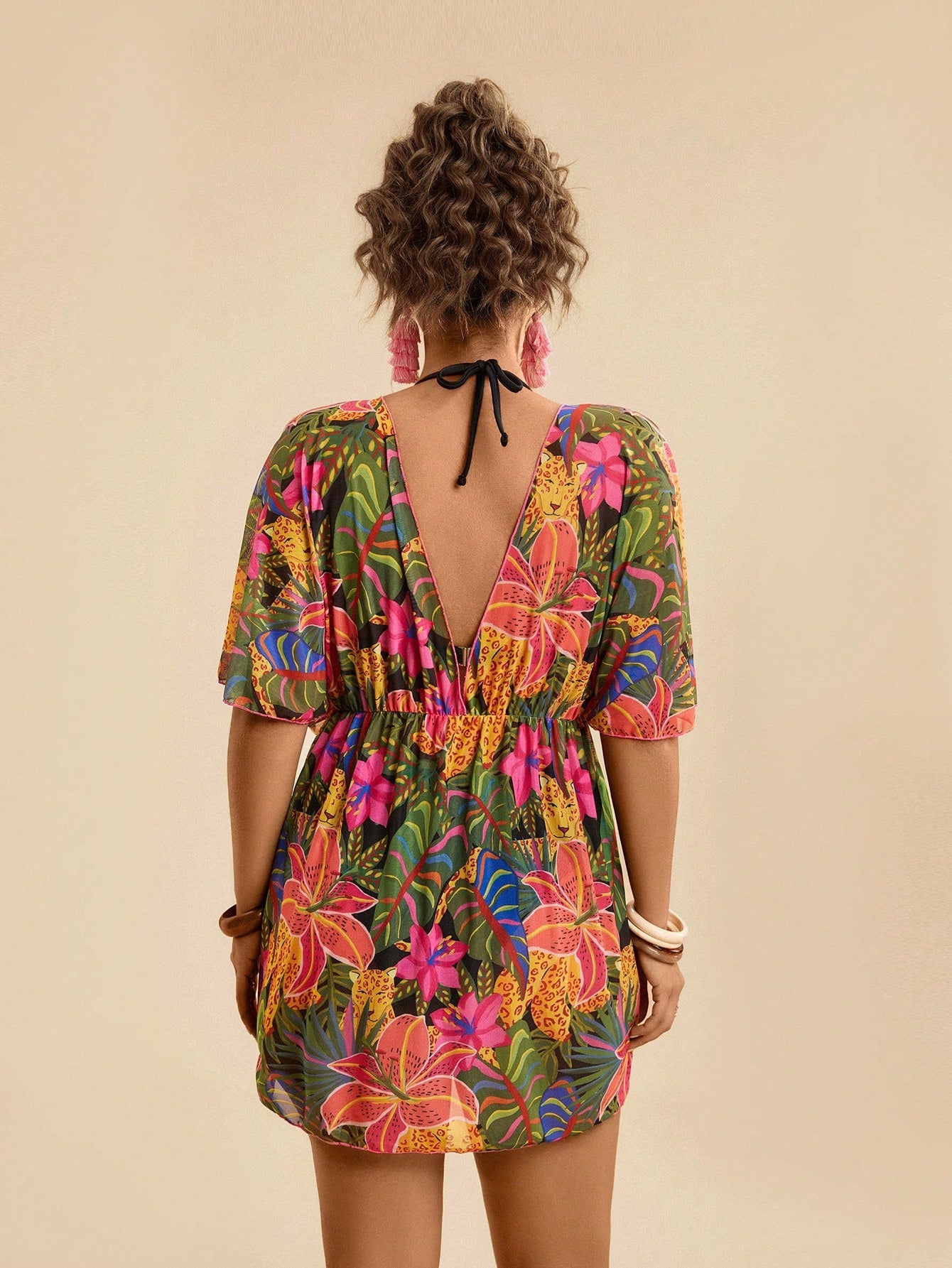Saída de Praia Plus Size Leandra