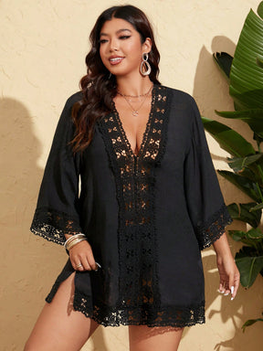 Saída de Praia Plus Size Naeli