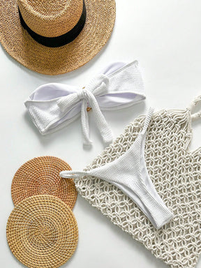 Biquíni Tomara que Caia com Detalhe Metálico 