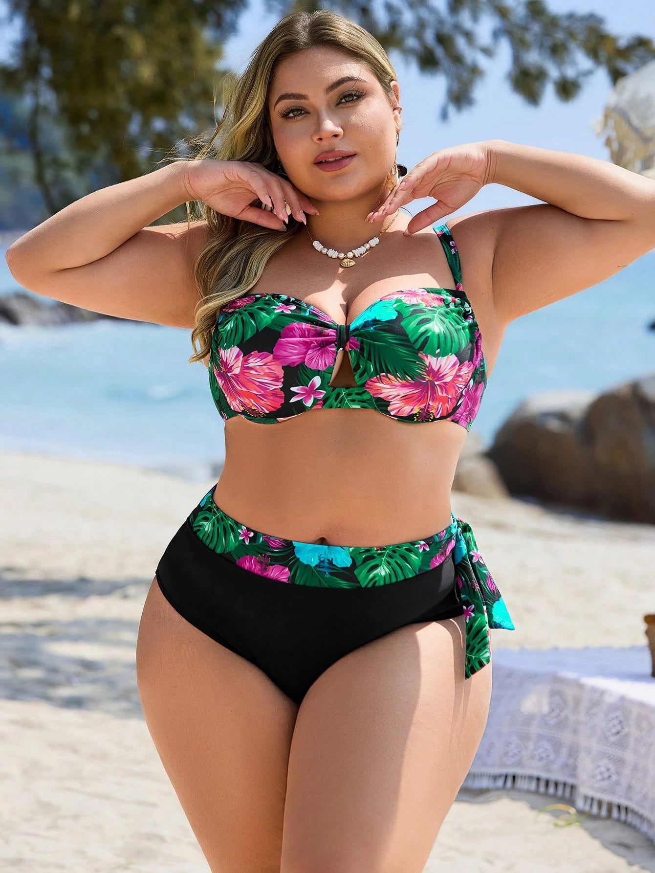 Biquíni Leopardo Plus Size Lia