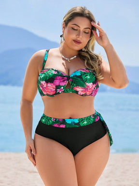 Biquíni Leopardo Plus Size Lia