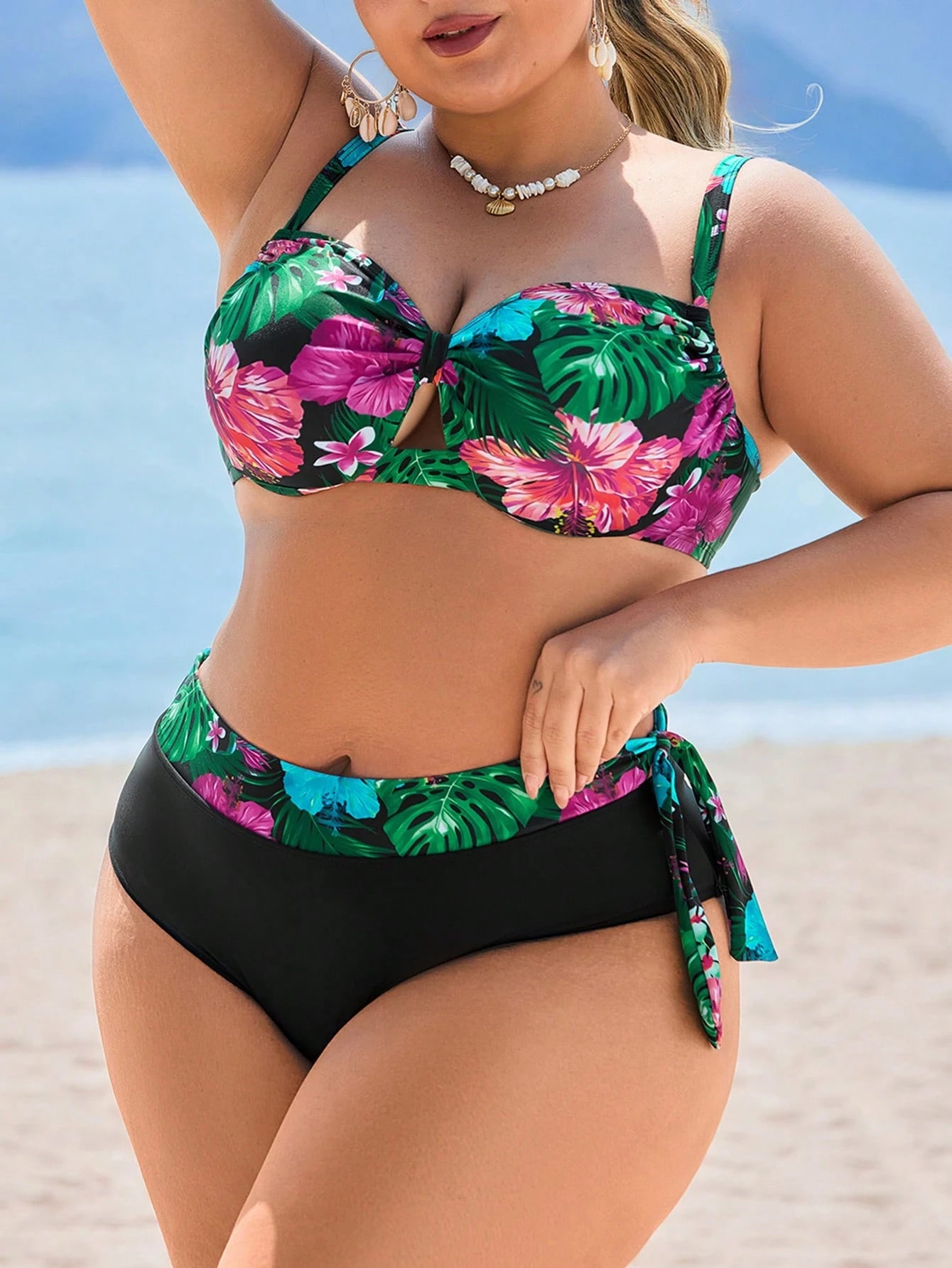 Biquíni Leopardo Plus Size Lia