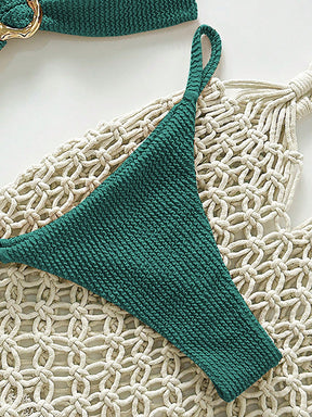 Biquíni Tomara que Caia com Detalhe Metálico 