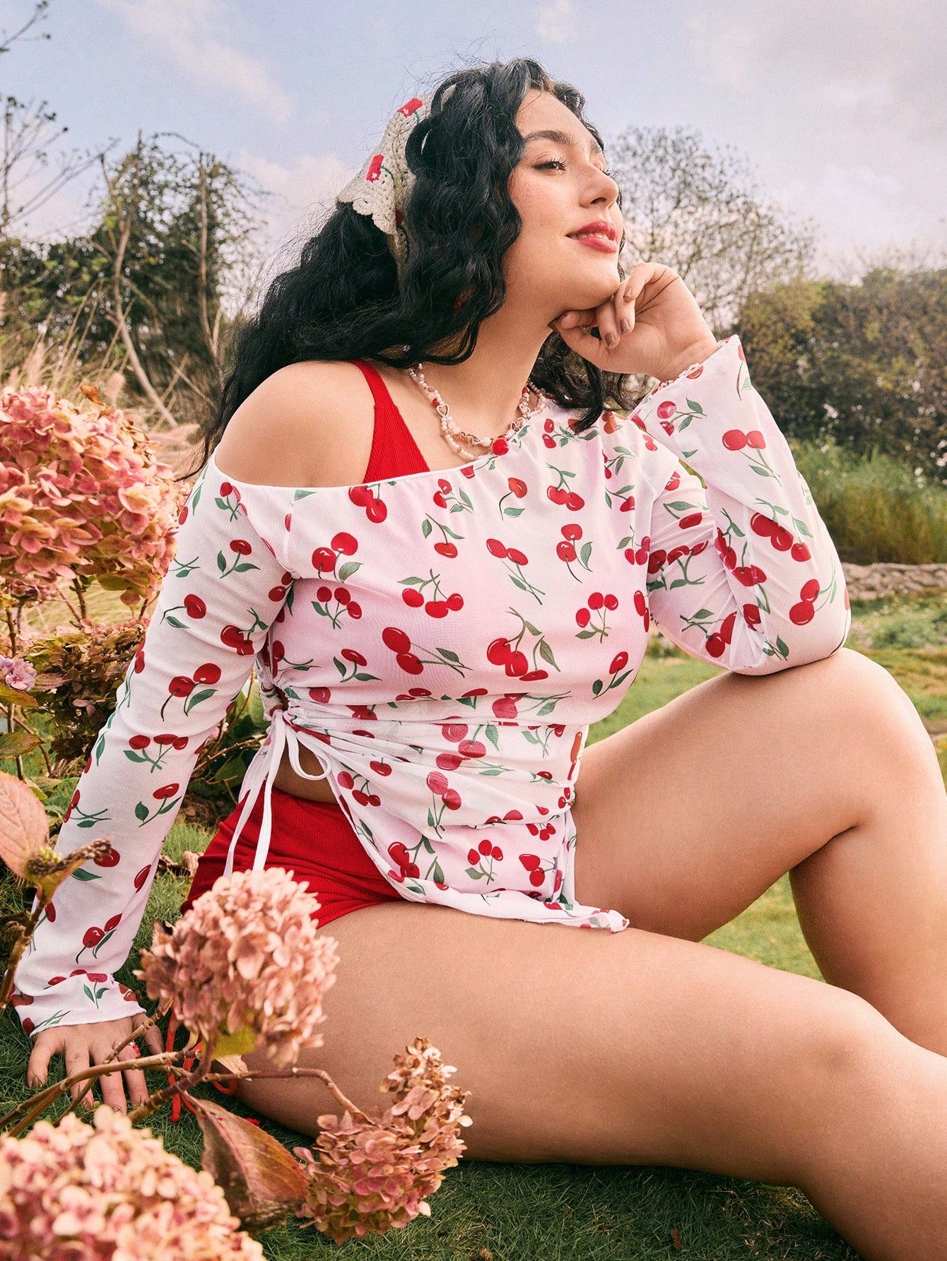 Conjunto Biquíni 3 Peças Plus Size Dalani