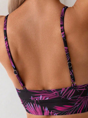 Conjunto Biquíni Shorts 2 Peças Tropical Lara
