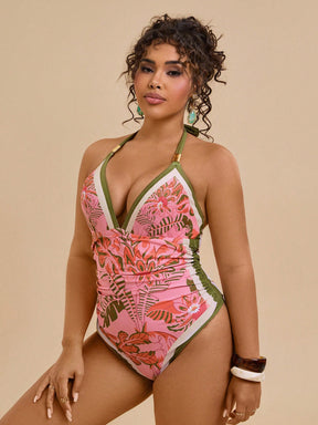 Maiô Minimalista Elegante Plus Size