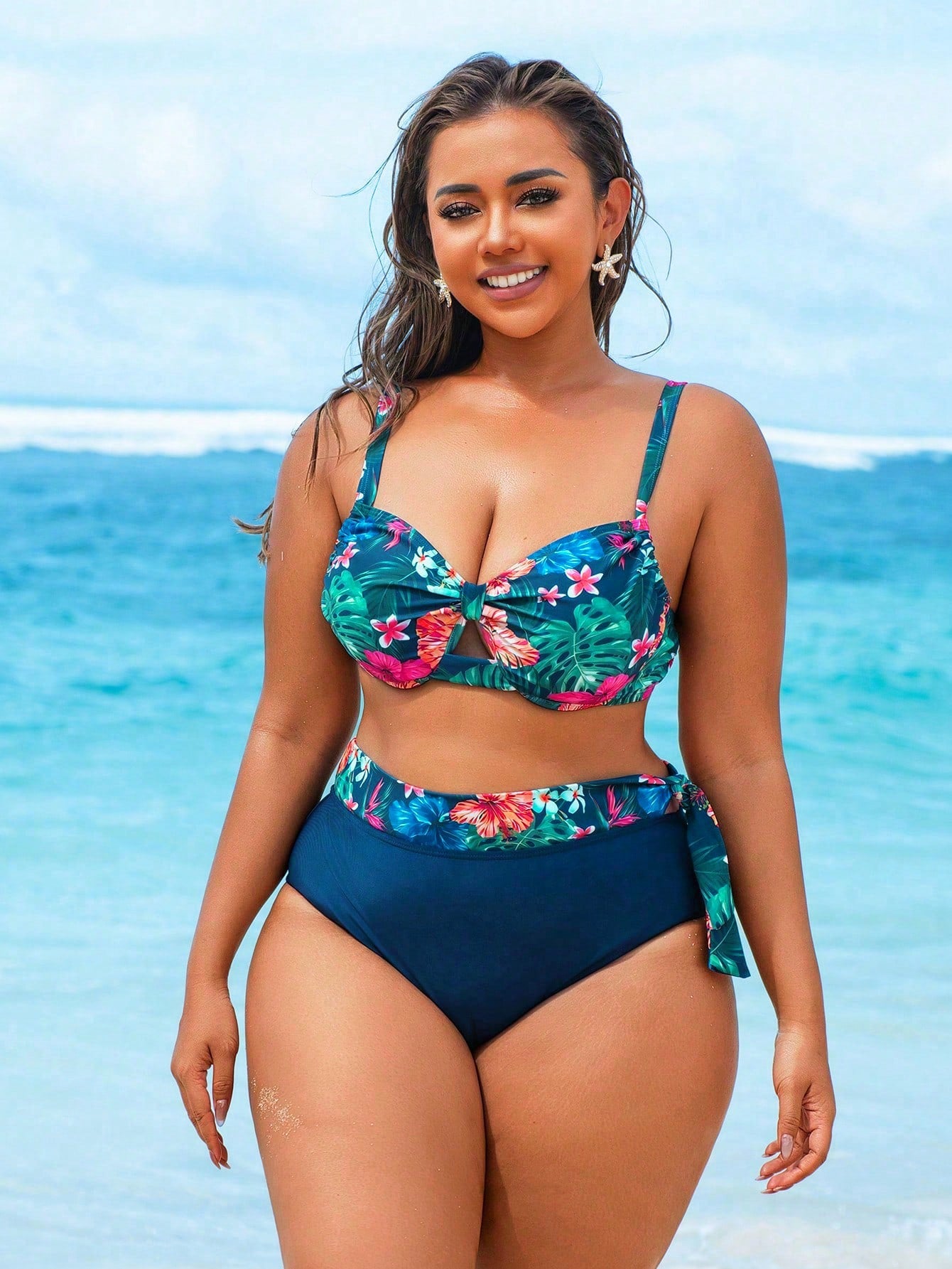 Biquíni Leopardo Plus Size Lia