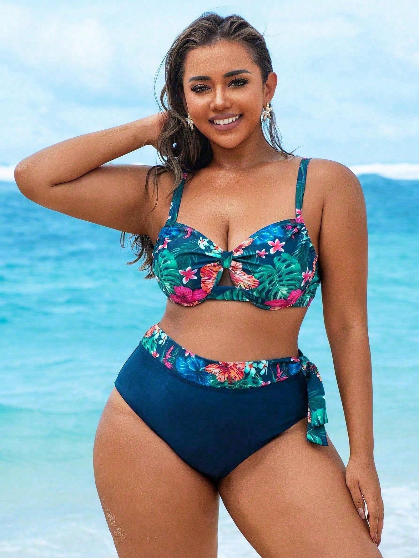 Biquíni Leopardo Plus Size Lia