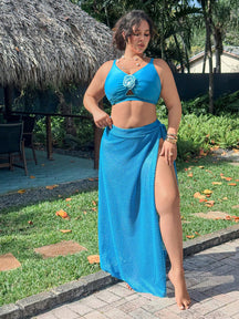 Conjunto Biquíni 3 Peças Plus Size Morani